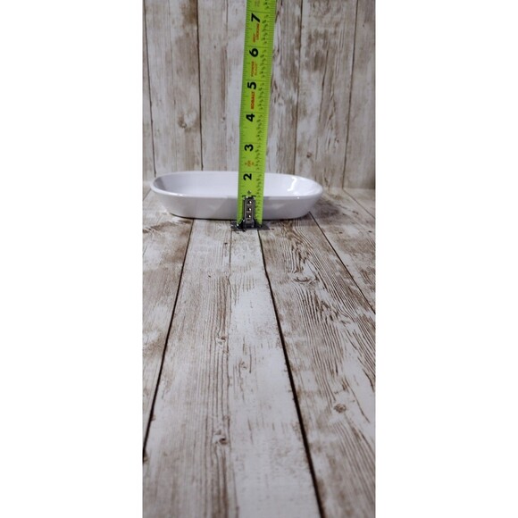 Corningware Sidekick P-140-B Baking Dish White Oval Oven Microwave Safe - Picture 7 of 7